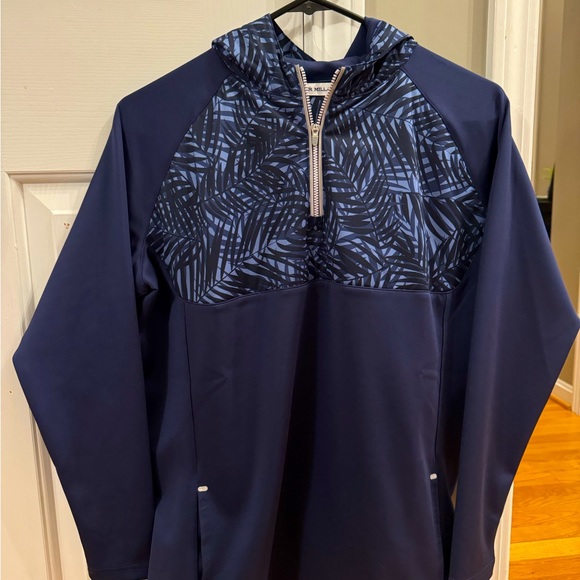 Peter Millar XL Boys 1/4 Zip Hoodie NWT - Picture 1 of 7